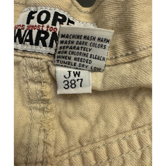 Vintage 90's Fore Warned Wide Leg Pants - subtle stripes - Sz 10 - Picture 12 of 14